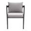 Chaise d'appoint de patio avec coussin Haymark