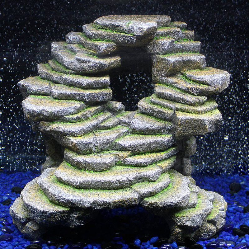 Reptology Extra Large Shale Scape Step Ledge & Cave Hideout
