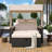Outdoor Rattan Daybed With Multiple Functions And Comforts-1767030305-1767030332