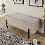 Avdain 110cm Wide Velvet Rectangle No Pattern Standard Ottoman with Storage-1058909640