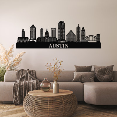 Austin Skyline Wall Art