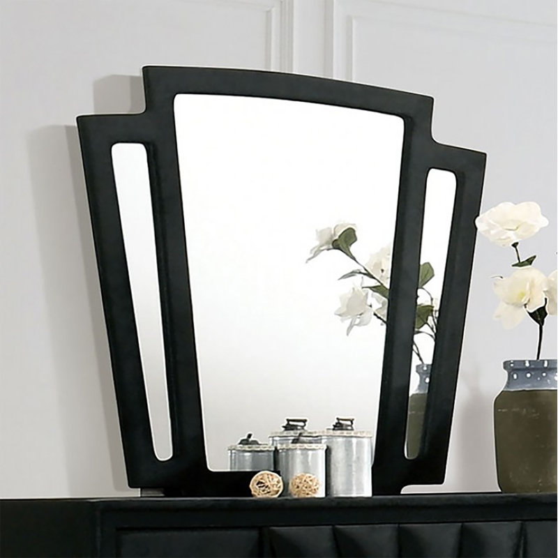 Miroir de commode en bois Potaer