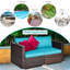 Chaise de patio avec coussins-1498722036