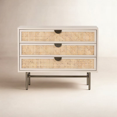 Brooks Large 32" Nightstand - Matte Alabaster