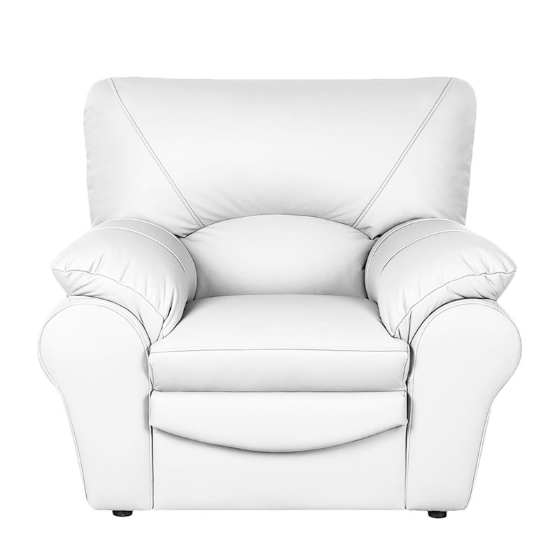 Fauteuil Heppman, Blanc