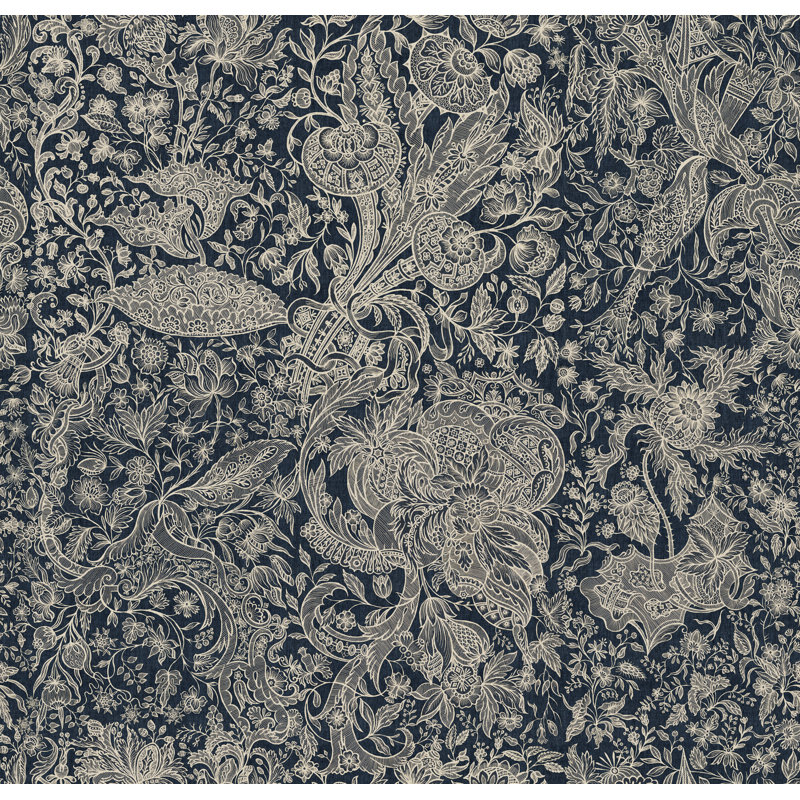 SARKOZI EMBROIDERY Taupe, Navy
