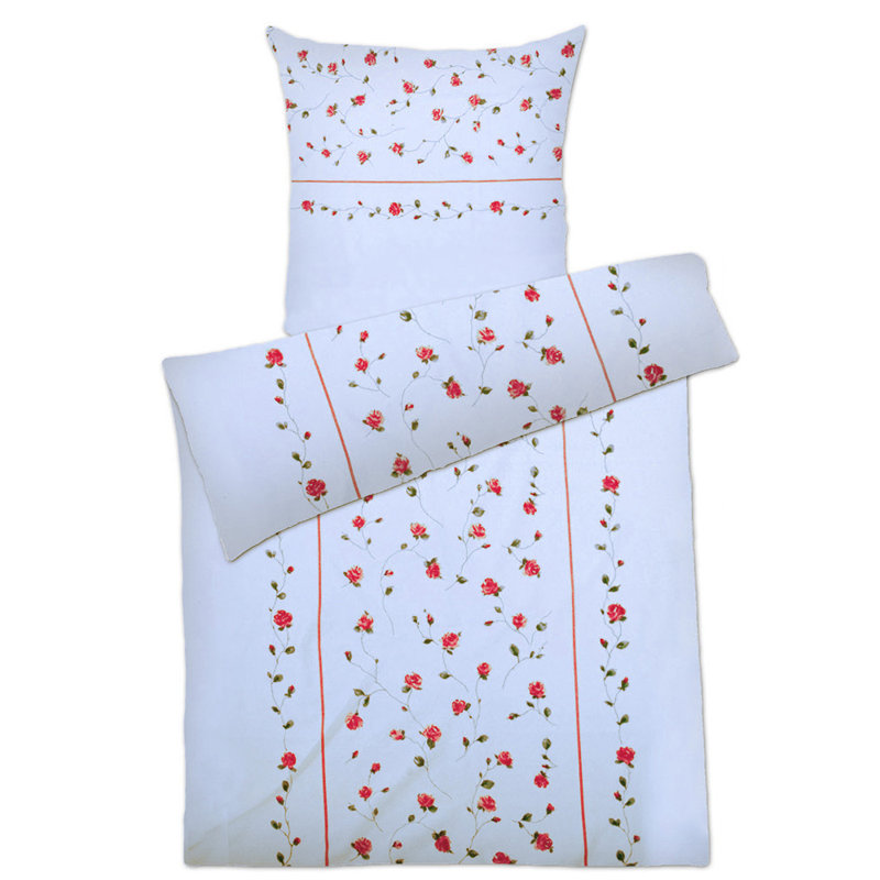 Bettwäsche Melina, Blue, 155 x 220cm Duvet Cover + 1 Pillowcase
