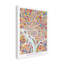 « washington dc street map ii », impression sur toile tendue-698028745