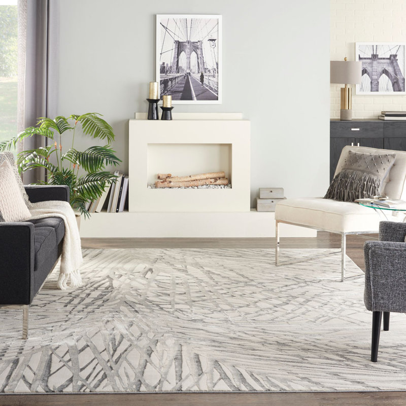 Abstract Area Rug, Round 160cm