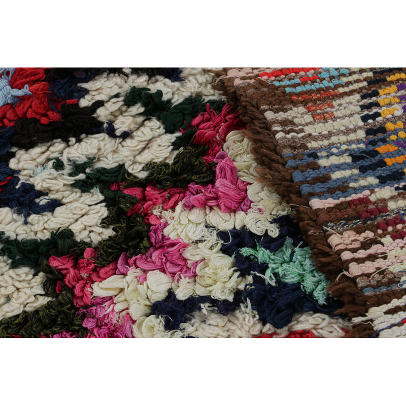 Wool Chevron Area Rug