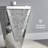 Mirrored End Table with Infinity Lights and Crushed Diamond, Modern Nightstand Table for Living Room and Bedroom, Office-1822022185-1822022207-1822022200