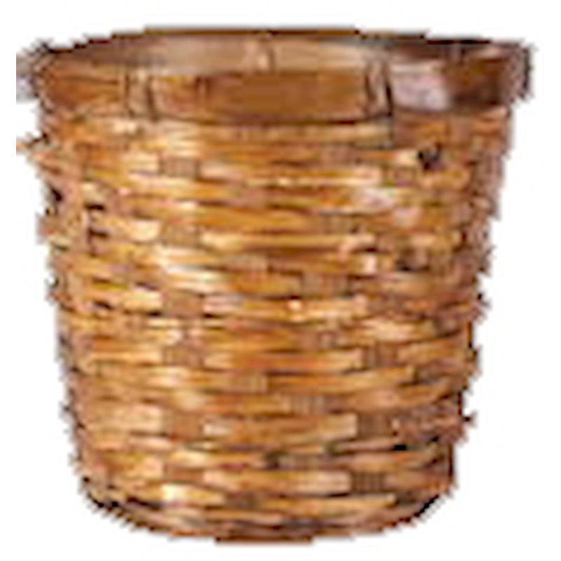 August Grove Wicker Box, 6" H x 7.5" W x 7.5" D