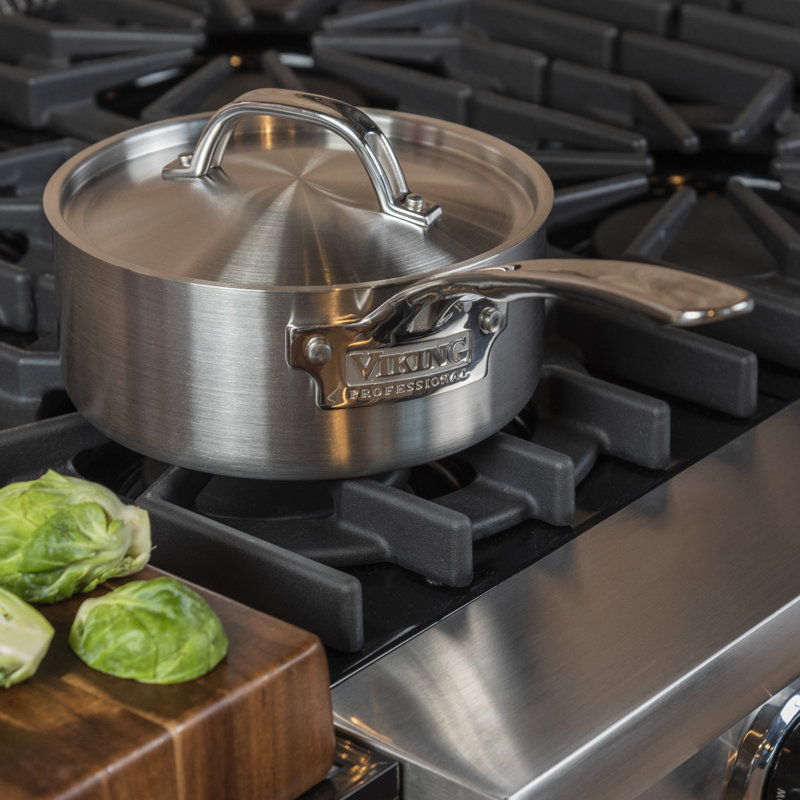 Viking Professional 5-Ply Sauce Pan with Lid, 2 Qt.