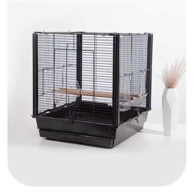 Gentas 20'' Iron Flat Top Table Top Bird Cage