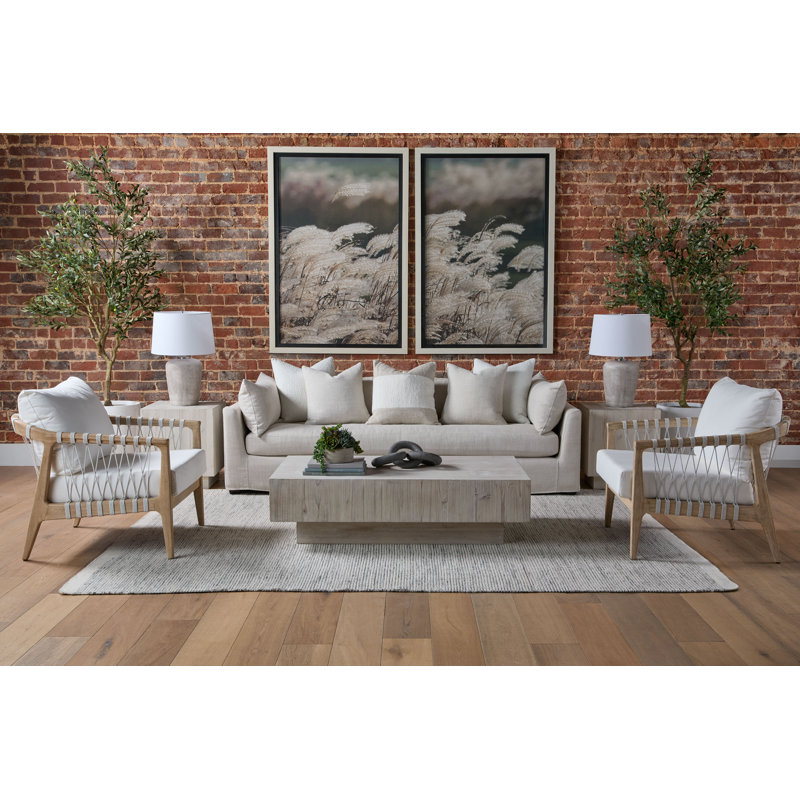 Neptunia Solid Wood Single Coffee Table