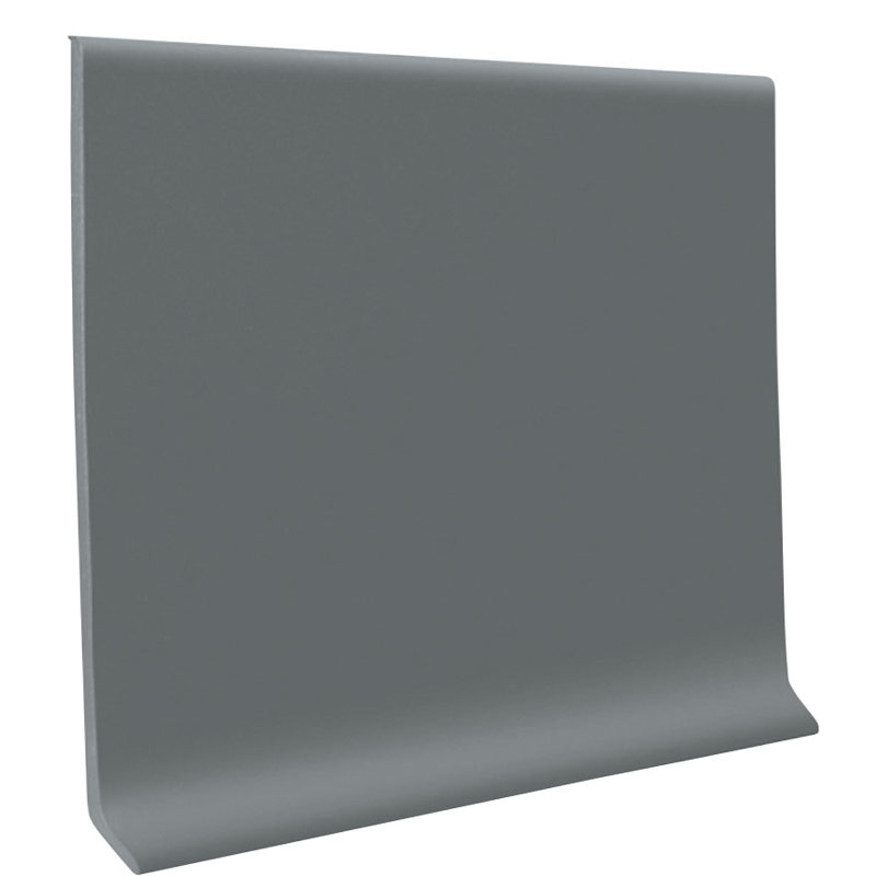 Vinyle 0,125 po avec base murale, Gris foncé