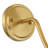 Beacon Brass Armed Wall Sconce-880708779