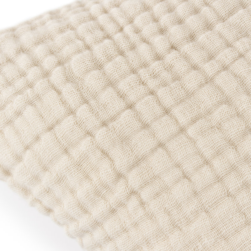 Lexxy Lark Square Scatter Pillow Cover, Natural