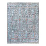 Overdyed One-of-a-Kind 8' 1" X 10' 1" Hand Knotted Area Rug