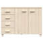 Hardev 113cm Solid Wood Sideboard-226133111