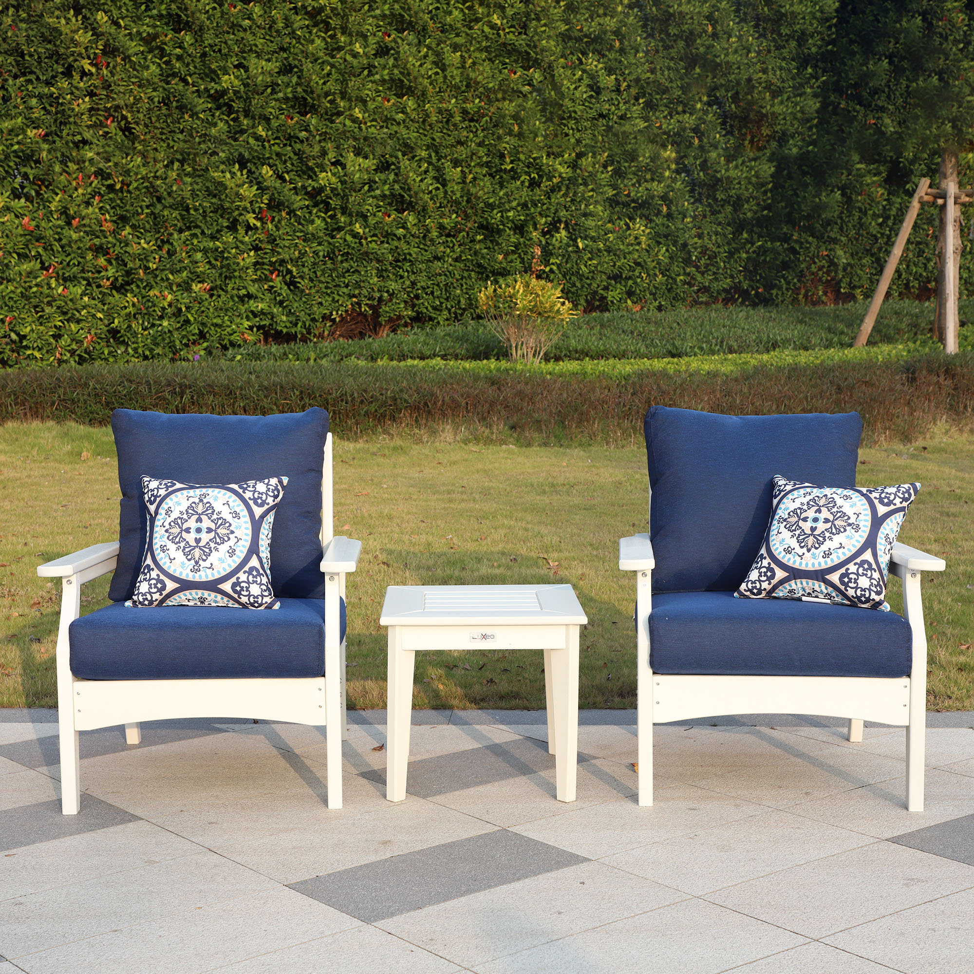 Outdoor deep seating discount chairs