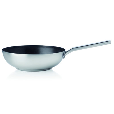 Wok Cm.28 Stile Stainless Steel