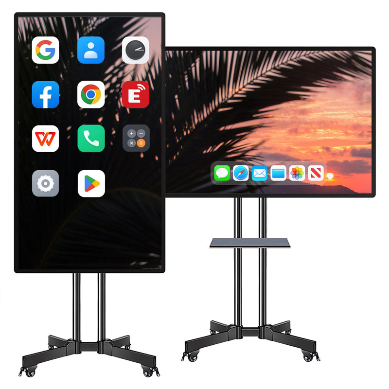 JYXCN Smart Board 49 "4K, tableau blanc interactif, calendrier électronique, projection sans fil et tableau blanc numérique multi-touch pour les réunions et les réunions