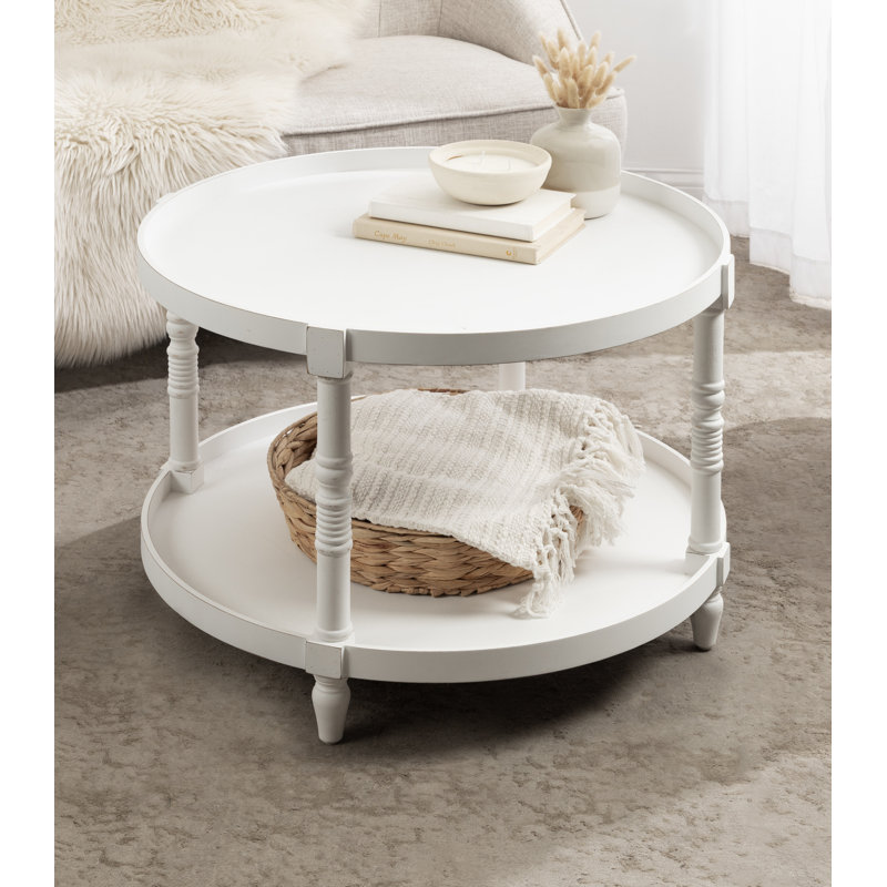 Table basse Amelea, Blanc