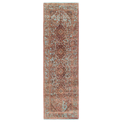 Jewell One-of-a-Kind 3'0" X 10'2" 1990s Runner Wool Area Rug