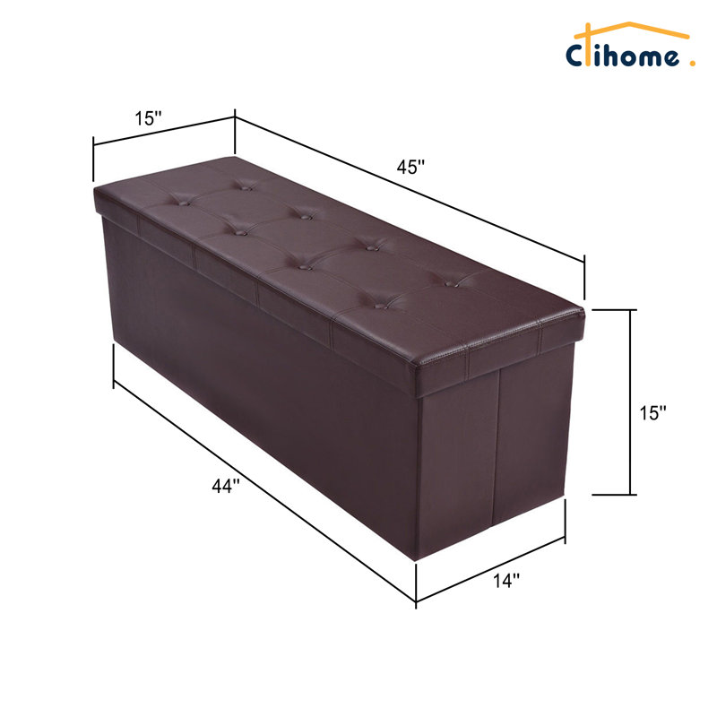 Repose-pieds rectangulaire 45 po