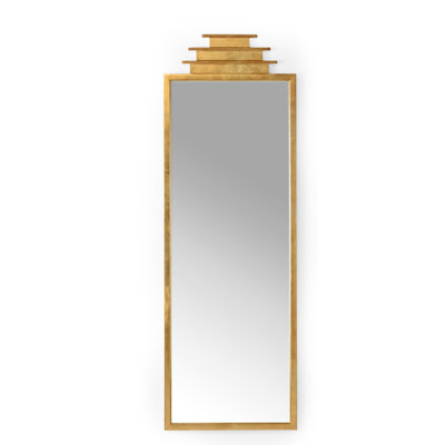 Temple Metal Flat Wall Mirror