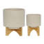 Comprend des pots de fleurs pour porte-plantes-117164644-117164647