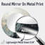 Minimalisme, peinture noire et blanche Wave II - miroir mural bord de mer_MTMIR108680-99624320