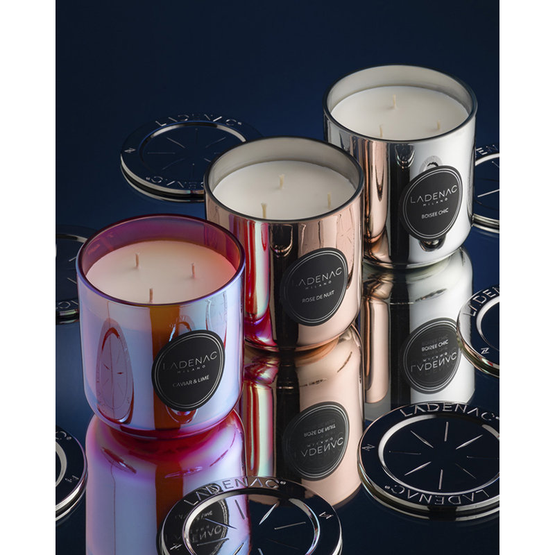Urban Candle In Jar 500Gr Holographic Caviar Lime