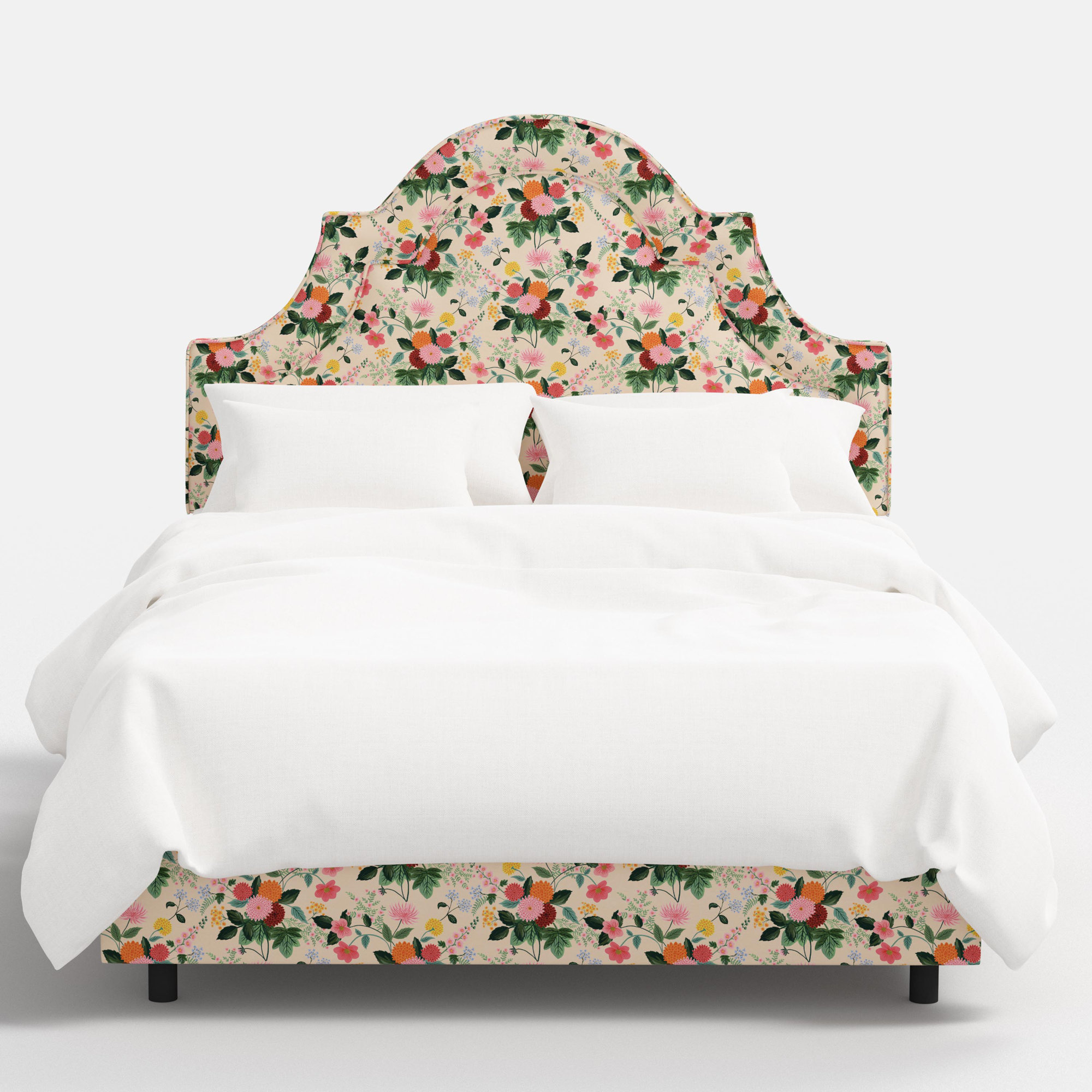 Rifle Paper Co. x Cloth & Company Marion Bed, Dahlia Multi, King