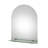 Garbani Arch Wall Mirror with Shelves