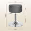 Kundana Swivel Upholstered Adjustable Height Counter Stool with Metal Frame-1916106864