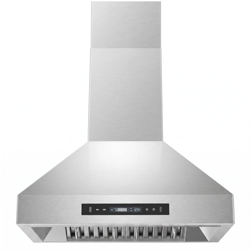 Hotte murale 30 pouces en acier inoxydable