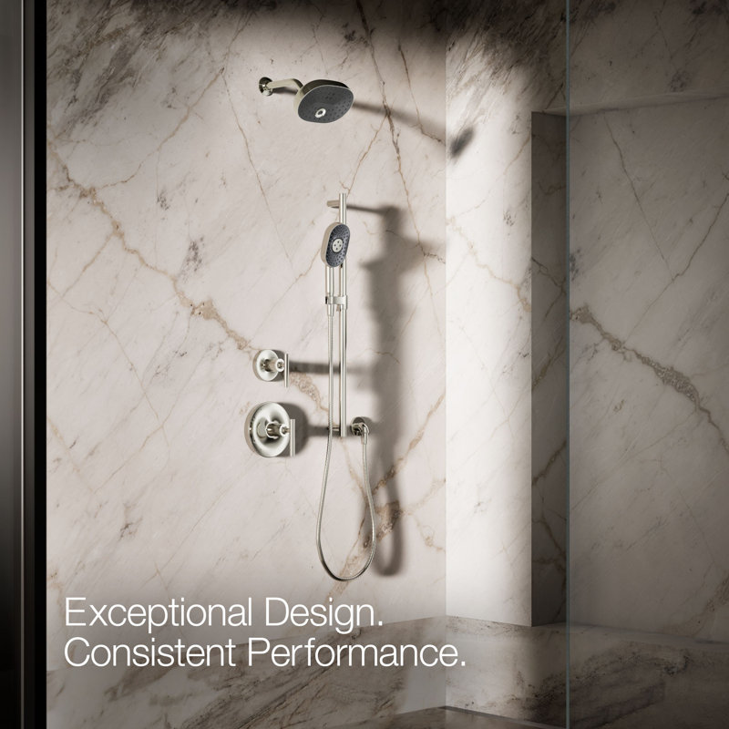 Statement 1.75 GPM Oval Multifunction Handshower With Katalyst Air-Induction Technology, Polished Nickel
