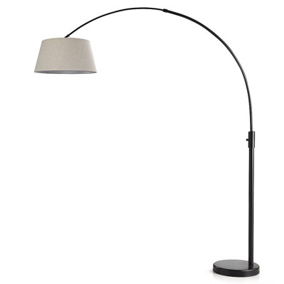 Lampe sur pied arquée réglable 82 po Garris