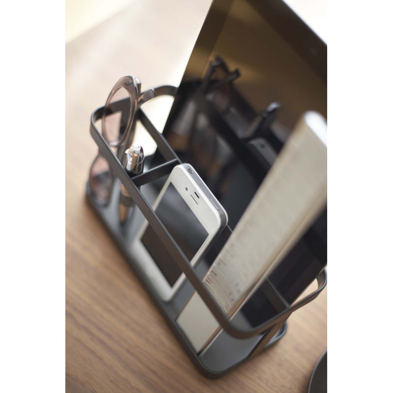 Tower Tablet Remote Control Rack, Black