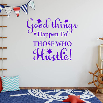 Text & Numbers Non-Wall Damaging Wall Decal