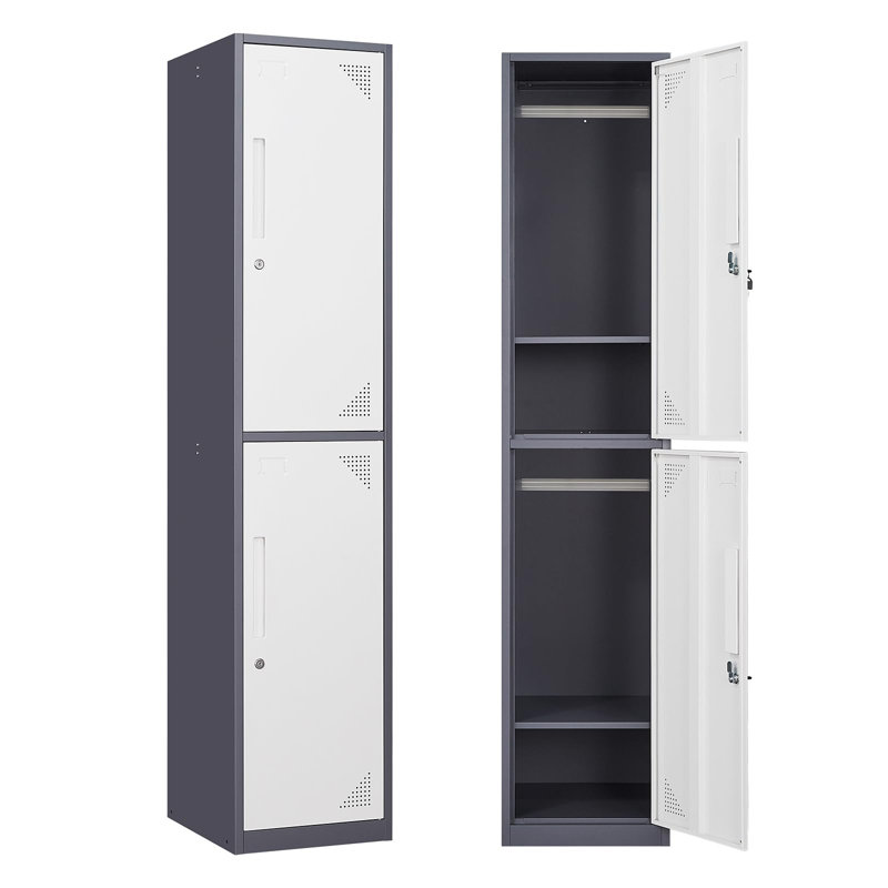 2 - Tier 15 in. with Key, Gray/White