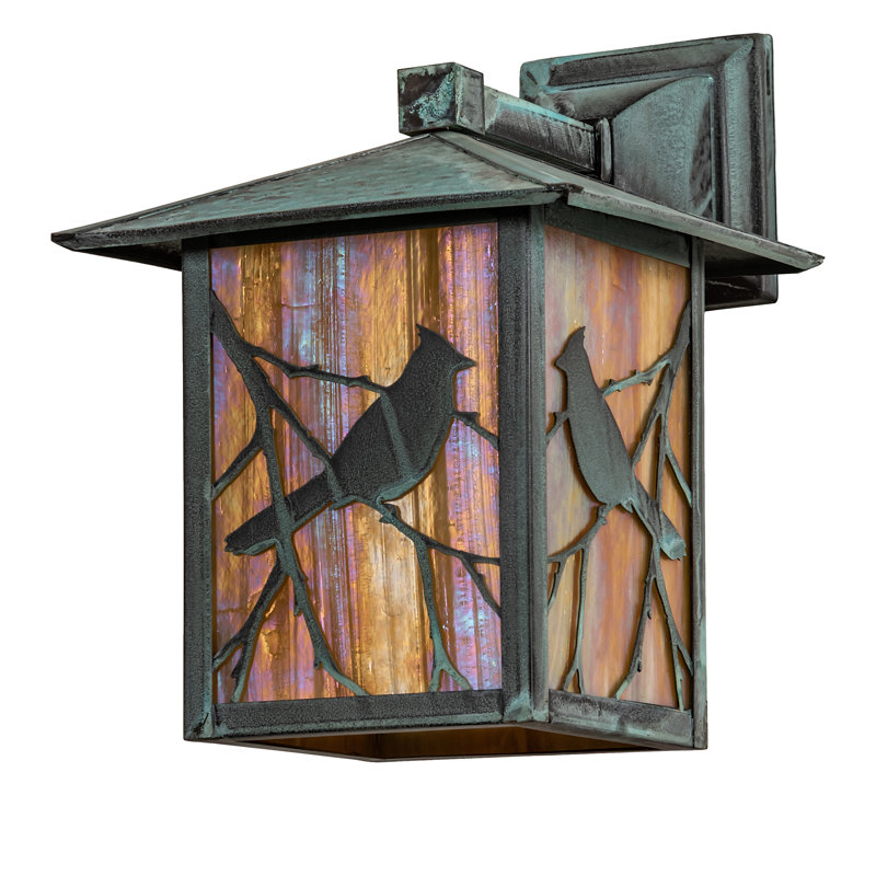 Verdigris Armed Sconce