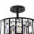 Jineen Semi Flush Mount Drum Ceiling Light