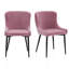 Sherrell 50cm H Velvet Upholstered Side Chair-1212318585