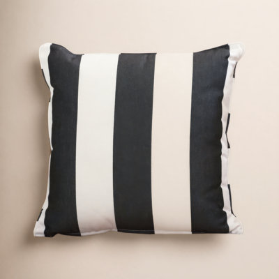 Striped Sunbrella® Indoor/Outdoor Throw Pillow