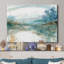 Wateline Treeline - impression sur toile tendue-1984549872