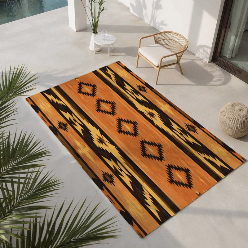 Tapis intérieur et extérieur Nomad’S Trail, Rectangle 9 pi x 12 pi