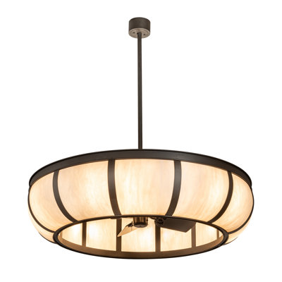 Nehring 18 - Light Dimmable Drum Chandelier